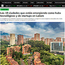 Las 19 ciudades que estn emergiendo como hubs tecnolgicos y de startups en Latam